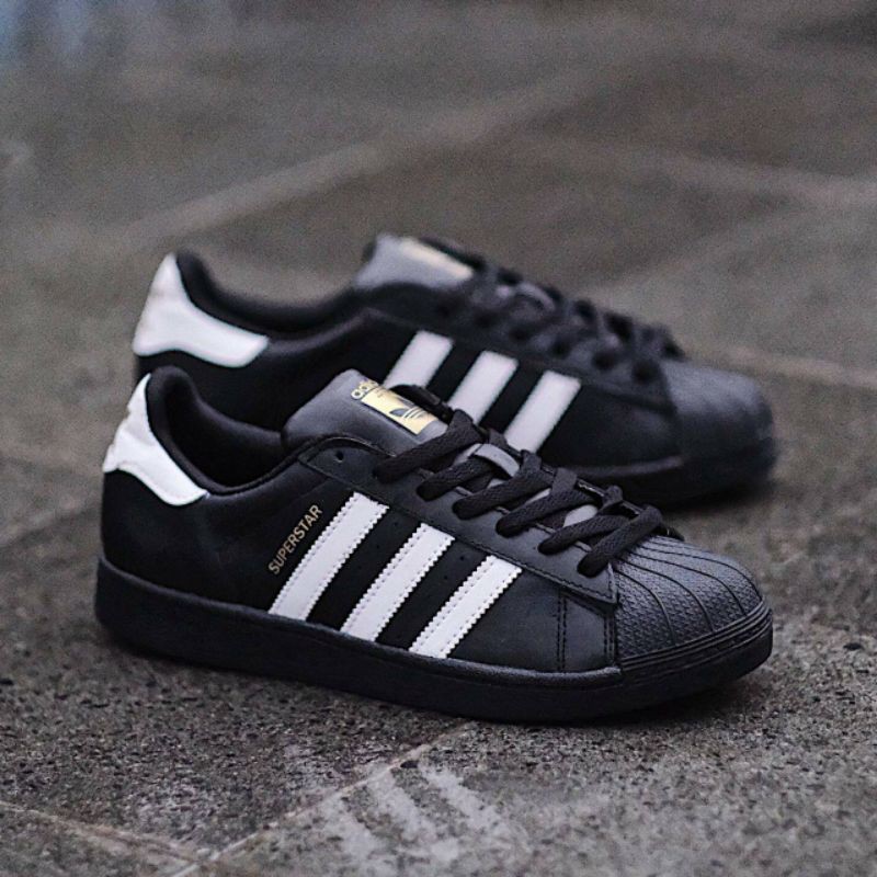 ADIDAS SUPERSTAR BLACK WHITE