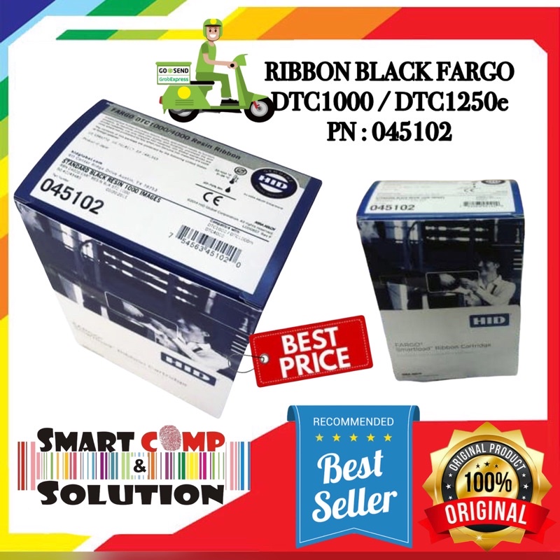 Ribbon Fargo DTC 1000 / 1250e black 045102