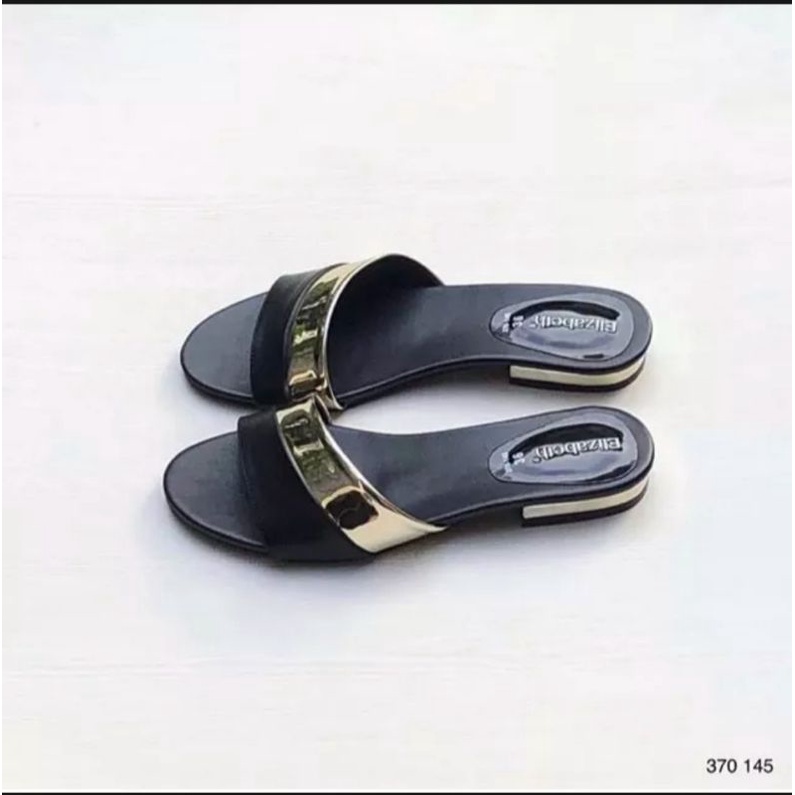 Elizabeth Sandal 370 145 Black