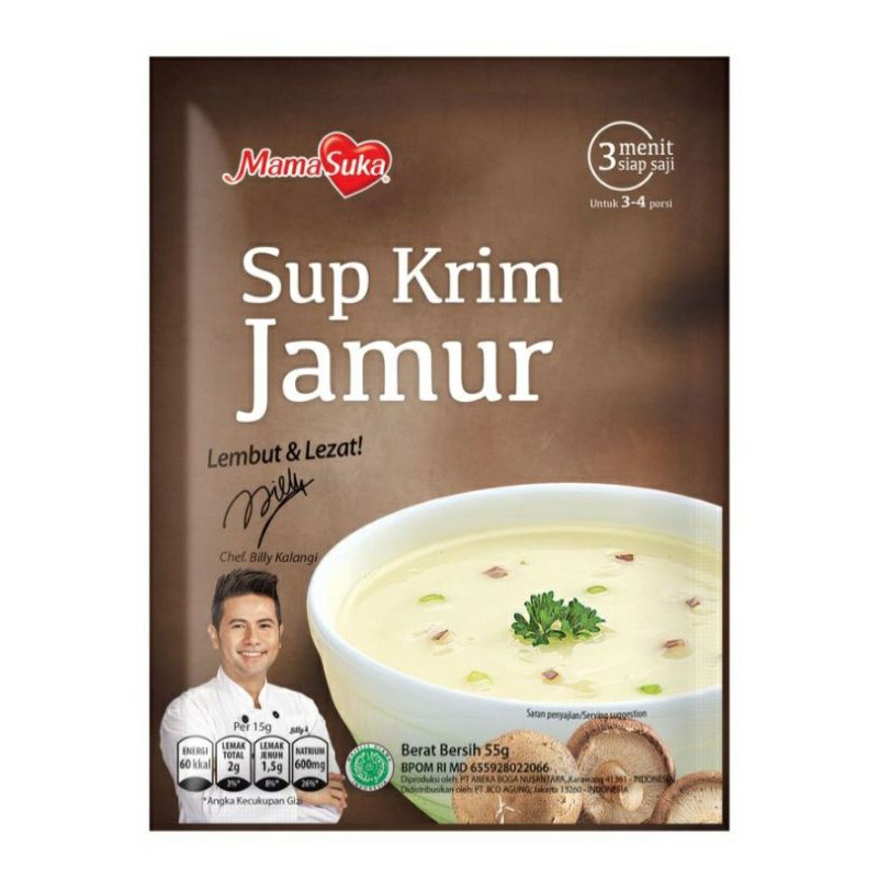

Mama Suka Sup Krim Jamur 55 gr