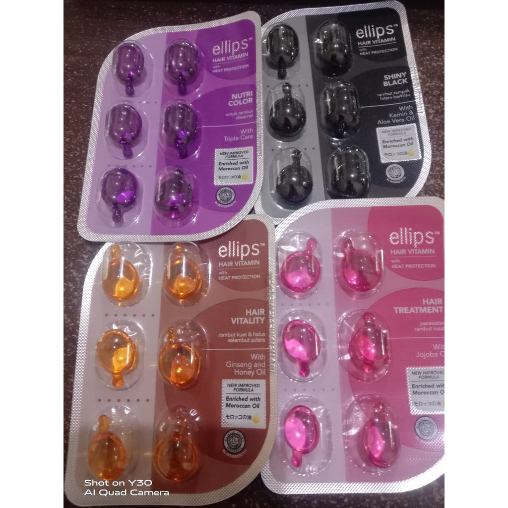 Ellips Perawatan Rambut isi 6 Pcs TERSEDIA BANYAK