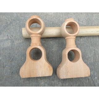 Jual Braket Gordyn Kayu Dudukan Gorden Bracket Kaki Tiang Dowel Lubang ...