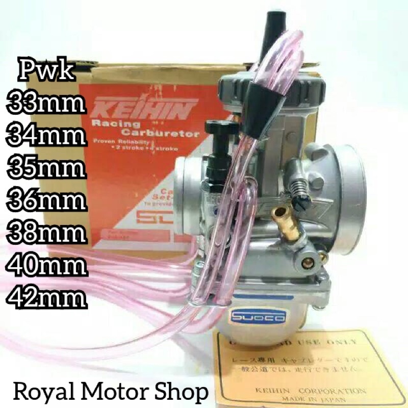 Karburator Keihin Sudco Japan QAS Airstrike Pwk 33, Pwk 34, Pwk 35, Pwk 36, Pwk 38, Pwk 40, Pwk 42