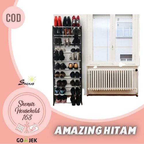 SHENAR RAK SEPATU / RAK SUSUN / RAK HIJAB / RAK SERBAGUNA / RAK MULTIFUNGSI / RAK AMAZING SHOE RACK