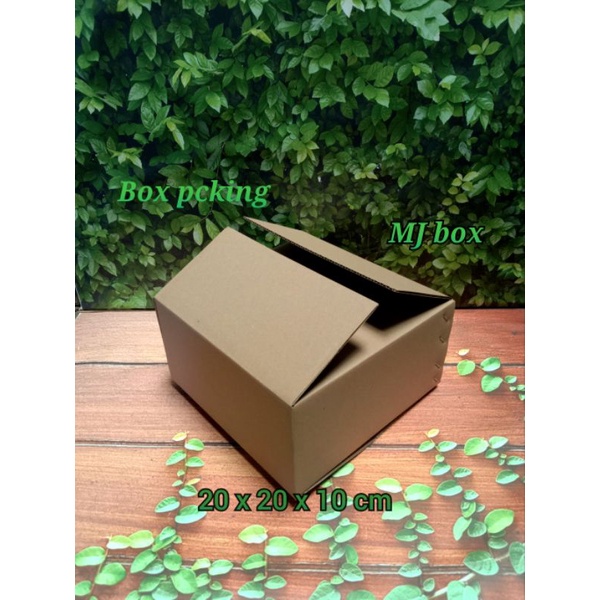 

kardus karton uk... 20x20x10 cm... single wall,, solusi box packing serbaguna