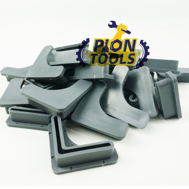 KAKI SIKU LUBANG 4x4 cm Kaki Plastik Siku Lubang Sepatu Siku Lubang Alas Kaki Siku Rak