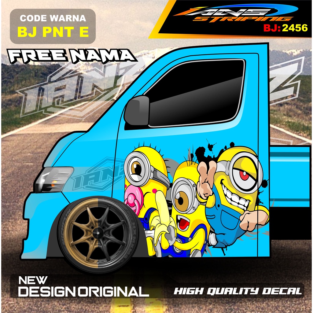 DECAL STICKER PINTU PICK UP GRANMAX / DECAL STIKER PINTU MOBIL CARRY L300 / STIKER PINTU PICK UP / STIKER MOBIL