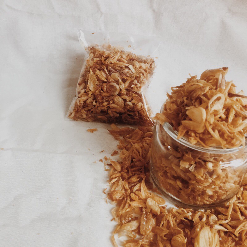 

Bawang Goreng Sumenep 50 gram Cap Bawangku