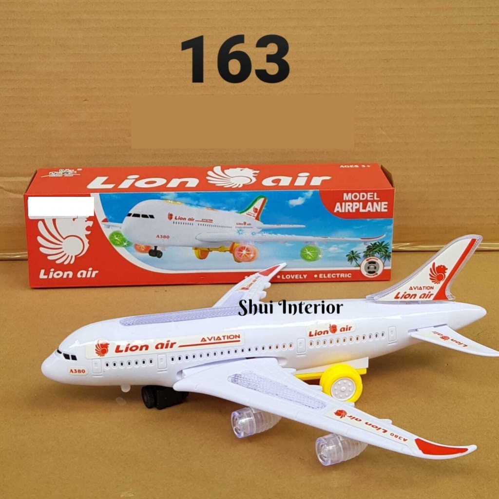 Mainan Anak Laki Laki Pesawat Terbang Citilink Airasia 727B / 163