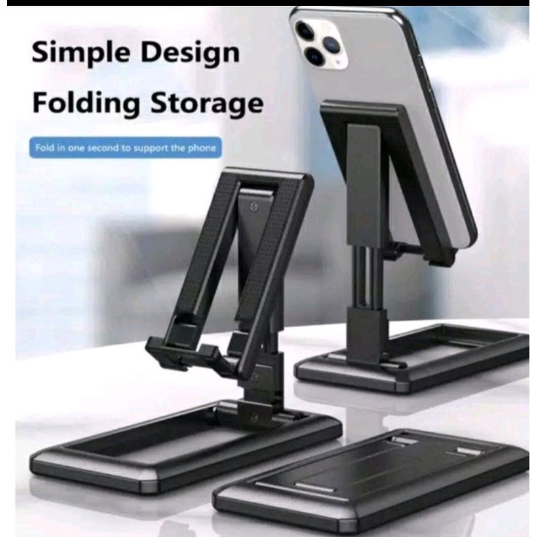 HOLDER STANDING MEJA HD-28 TEMPAT PORTABLE HP PHONE STAND