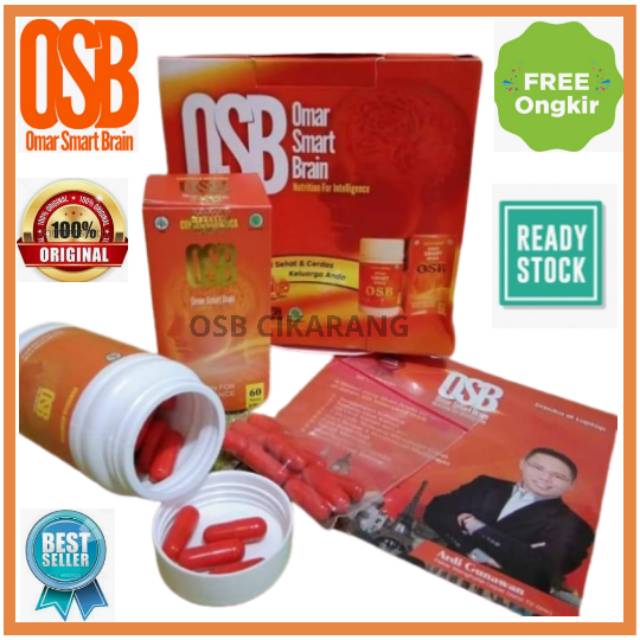 OSB OSB VITAMIN OTAK OMAR SMART BRAIN OSB KAPSUL OSB