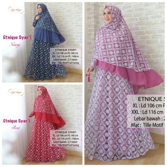GAMIS SYARI ETNIQUE MURAH SOLO