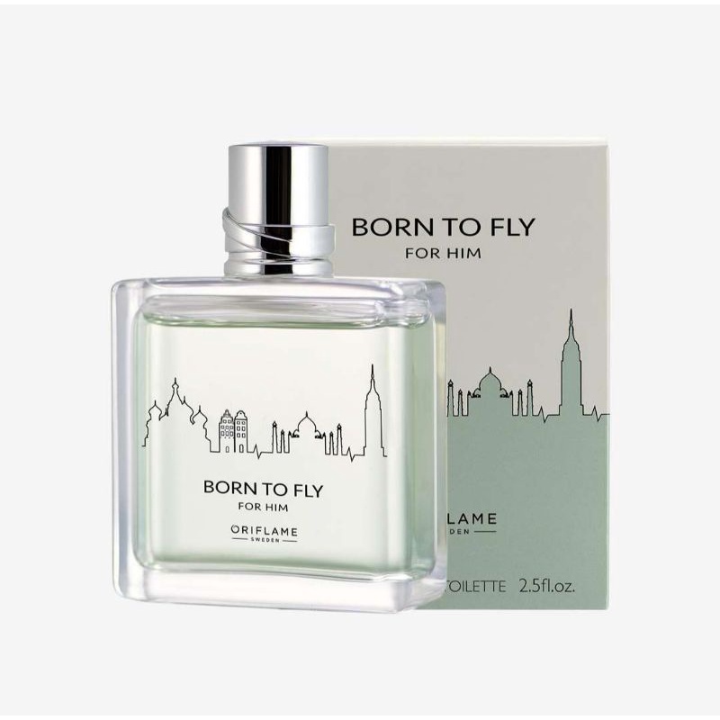 PRODUK Promo Born to Fly For Him Eau de Toilette, Parfum Oriflame, parfum Original Oriflame, Oriflam