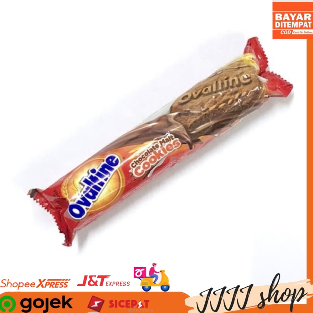 

Biskuit Ovaltine Chocomalt Cookies Snack Cemilan Rasa Coklat 150 gr
