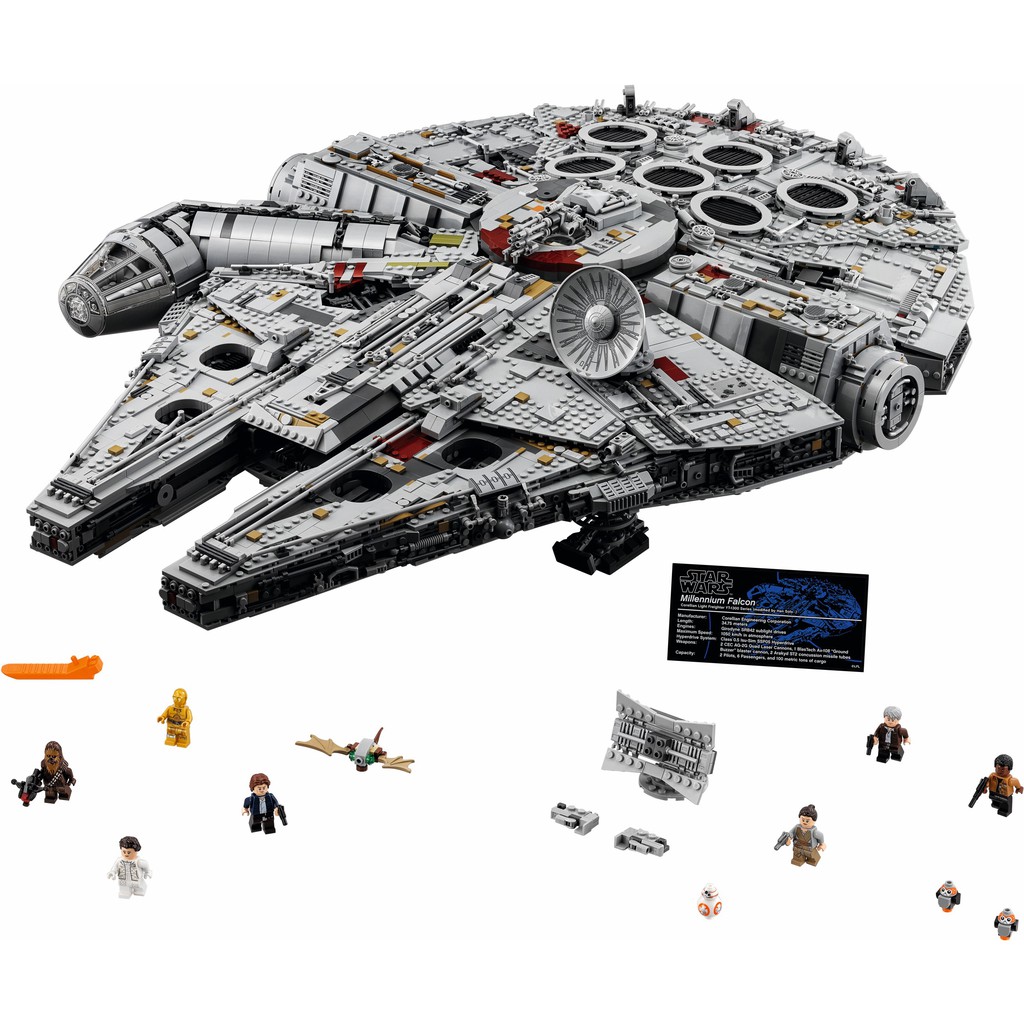 star wars lego millennium falcon ultimate collector series 75192