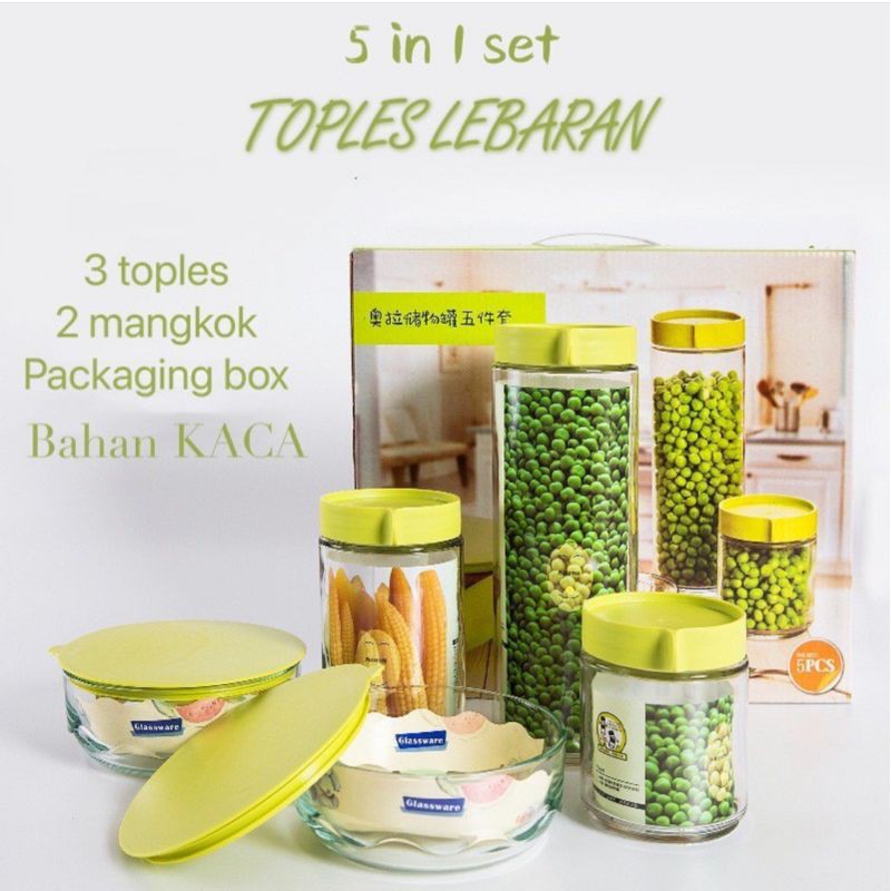 Promo Toples Kaca Cantik 5in1 Impor