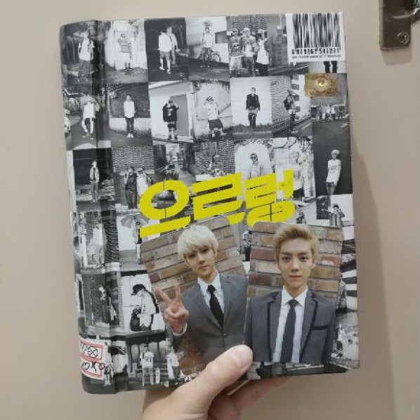 EXO 1st Repackage Album Growl Kiss Version Sehun Luhan PC