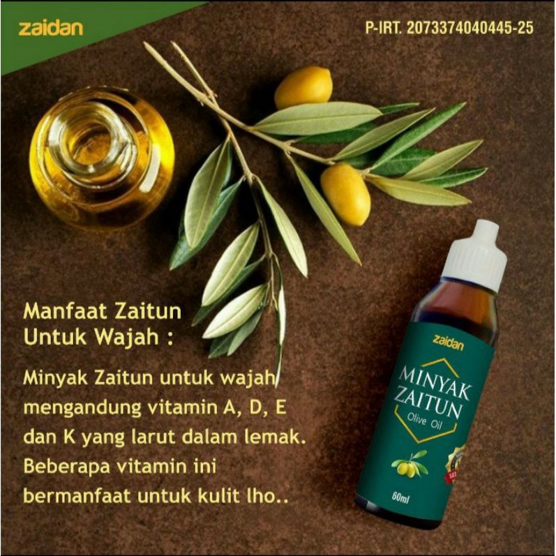 Minyak Zaitun Zaidan (60ml)