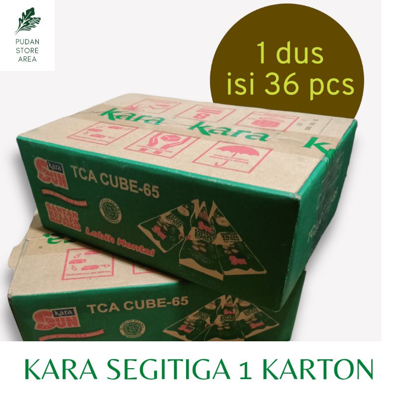 

(GROSIR COD) SANTAN KARA KECIL 1 KARTON (36PCS X 65ML)