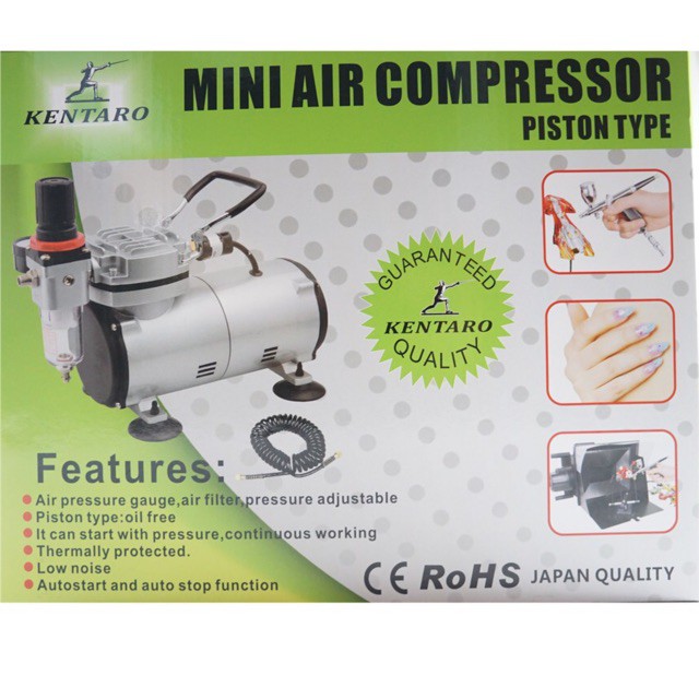 MINI COMPRESSOR KOMPRESOR MINI COMPRESOR AIR BRUSH 031 LISTRIK KENTARO