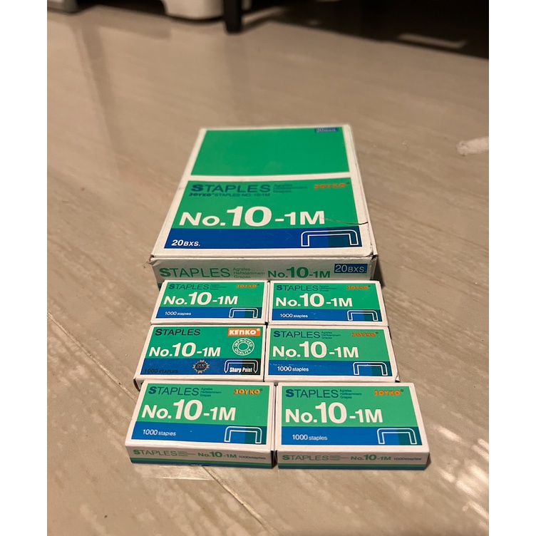 

Isi Hekter Staples Stapler Kecil Joyko No 10-1M per box