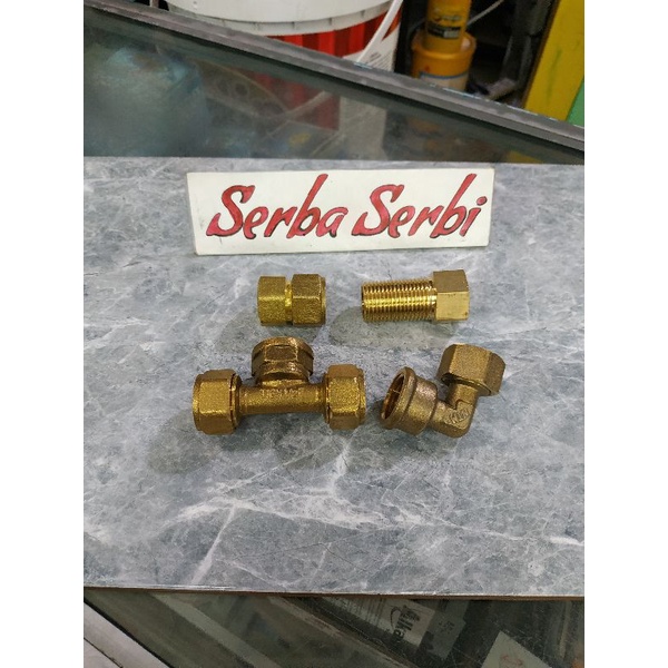 (NEPEL AIR PANAS) Neaple sambungan pipa air panas kuningan