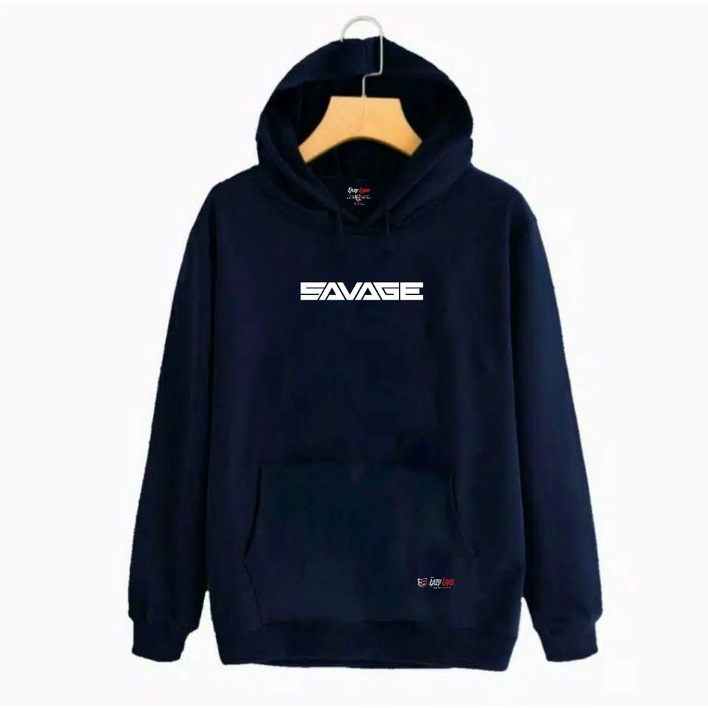 Hoodie Pria aesthetic SAVAGE ANCE STUDIOS Beludru PanasMusim Gugur Berkerudung Dingin Remaja VersiKoreaTren Sweater Hoodie Unisex