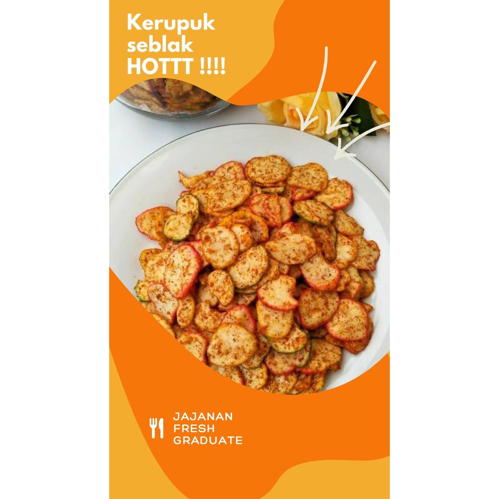 

KERUPUK SEBLAK PEDAS