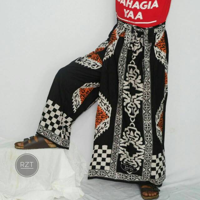 Sarung celana batik pria modern | celana sarung batik allsize standar | celana modern