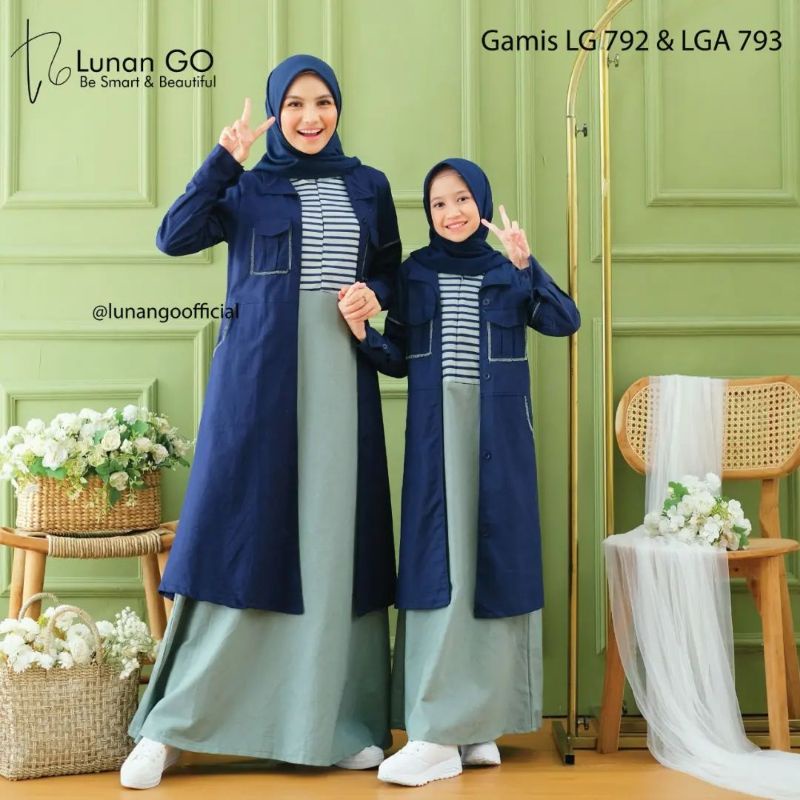 Gamis couple Lunan Go