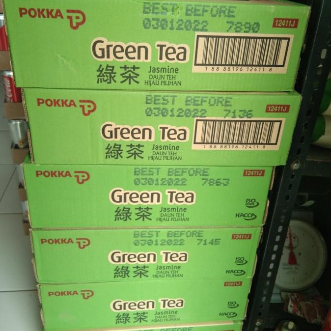 

[ COD ] Pokka Green Tea Jasmine @24x300ml (1dus) TERLENGKAP Kode 923