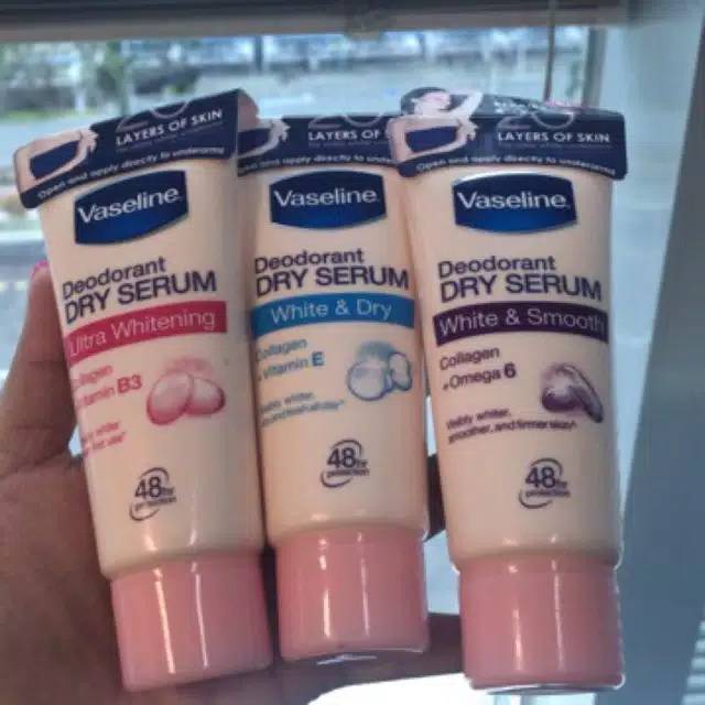 Vaseline deodorant dry serum