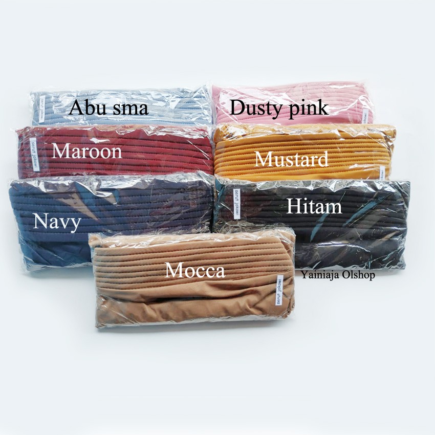 Jilbab - hijab Serut Murah/Jilbab Lycra Instan Jokowi/ADDIBA SERPOL-1