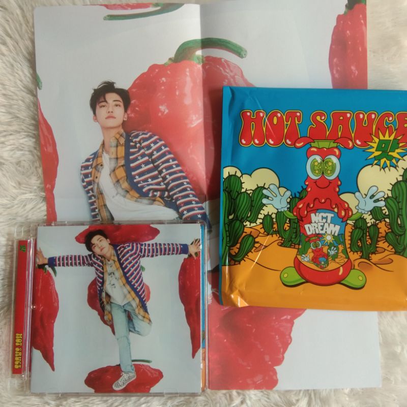 JAEMIN COVER JEWEL CASE HOT SAUCE [ NO PC / PHOTOCARD ]