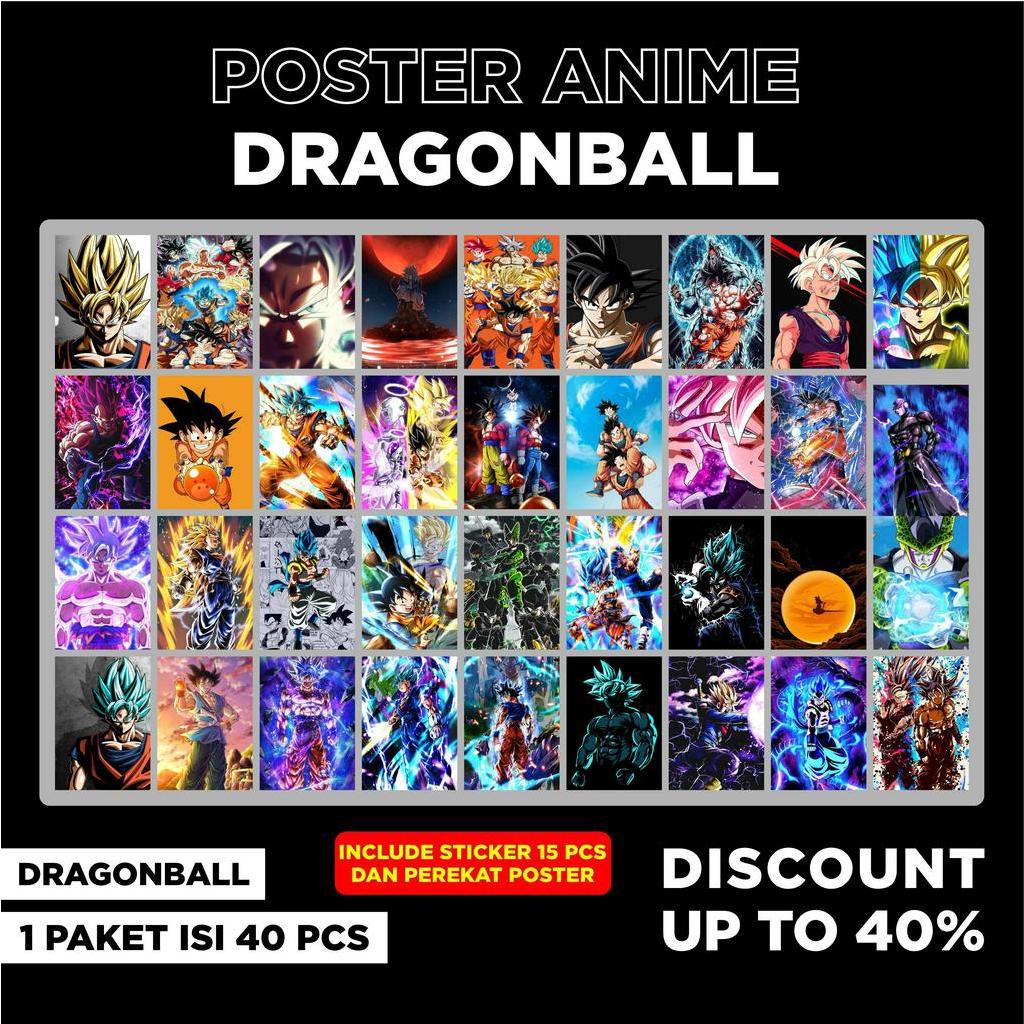 [40PCS] Poster Dragonball