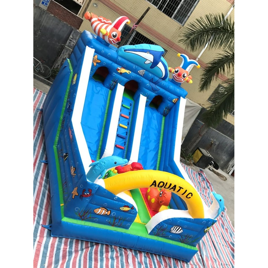 Istana Balon Anak/Rumah Balon Ukuran 4x6 Bahan Plato