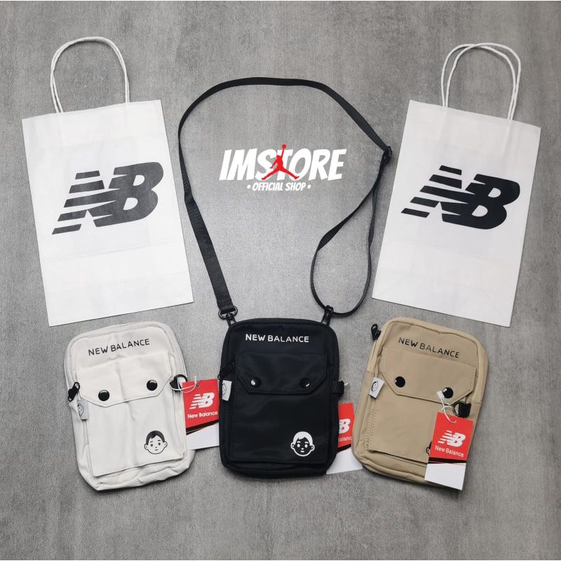 New Balance X Noritake Mini Slingbag With Paperbag tas selempang new balance