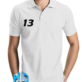 HD | Polo shirt KAOS POLO PRIA / KAOS KRAH | Baju polo pria | atasan pria-13 putih