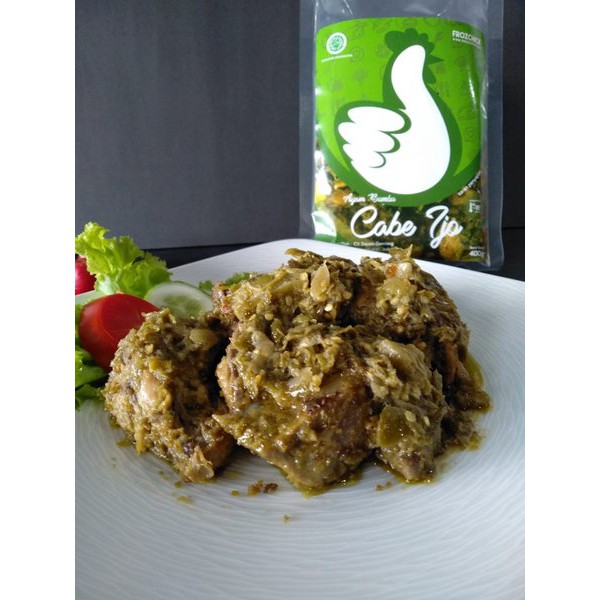 

Ayam Cabe Ijo - Frozchick Ayam Olahan (isi 6 potong)