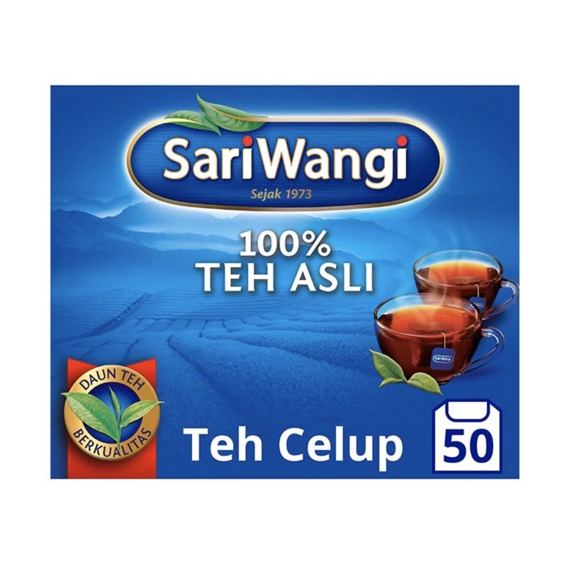 

Sariwangi Teh asli (1.85grx50pcs)