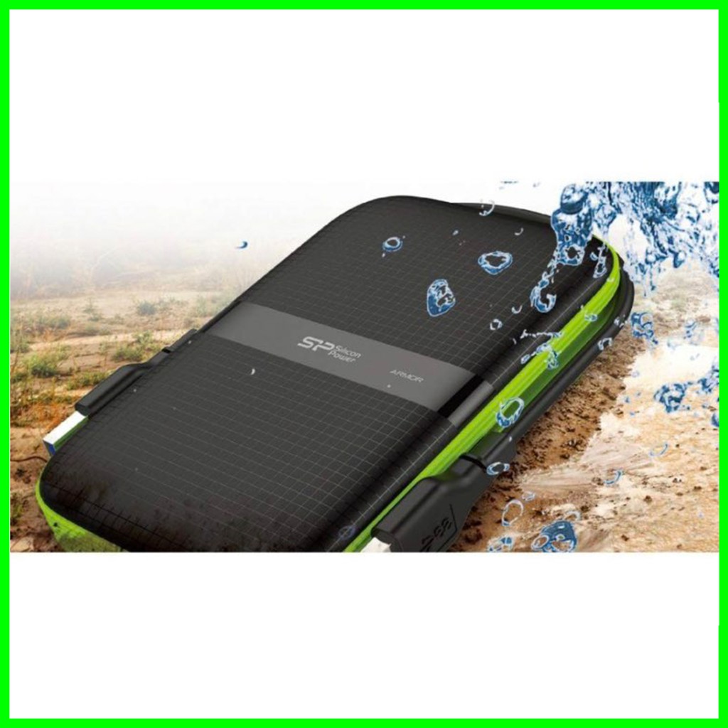 Silicon Power Armor A60 1TB HDD External Hardisk Eksternal ShockProof