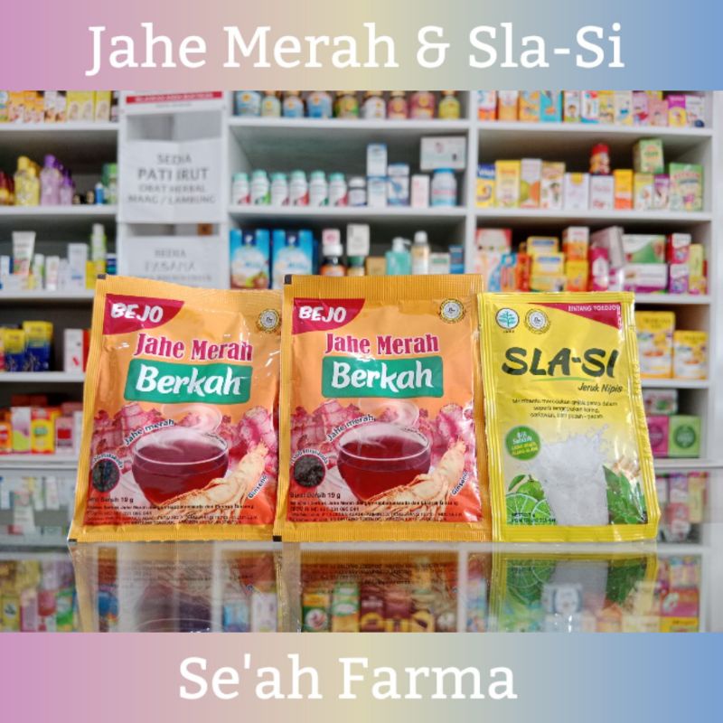 Bejo Jahe Merah Berkah / Sla-Si Jeruk Nipis per Sachet