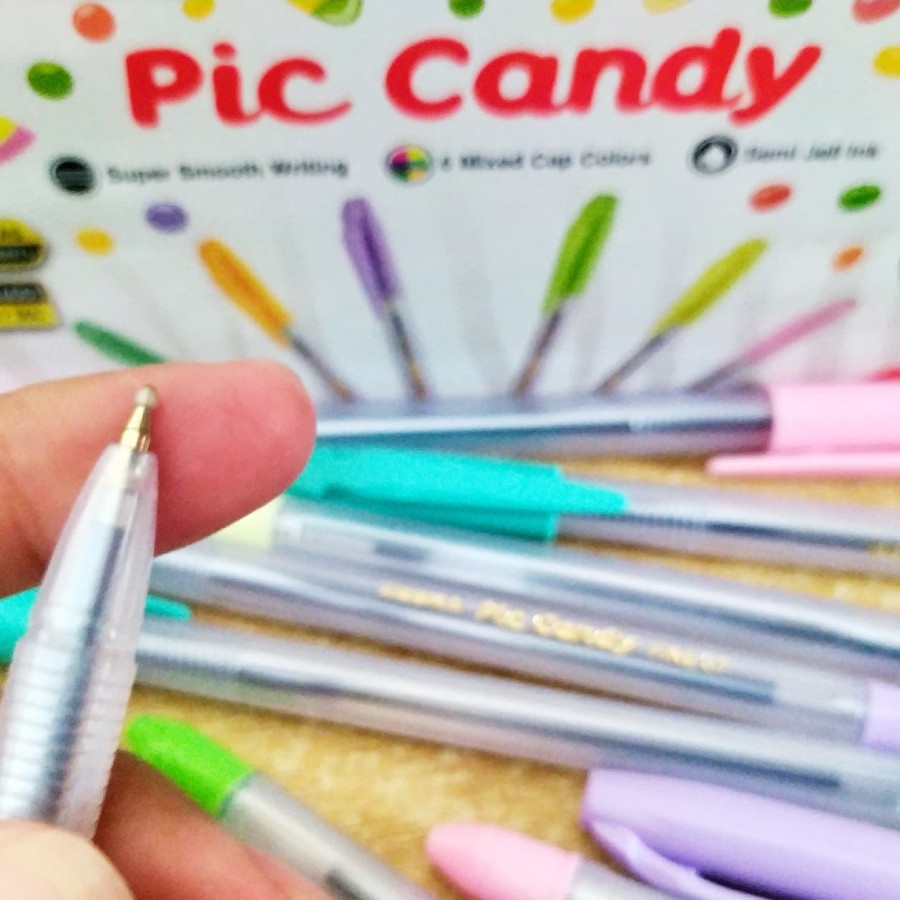 

Pulpen Zebra Pic Candy Fine 0.7 per Lusin