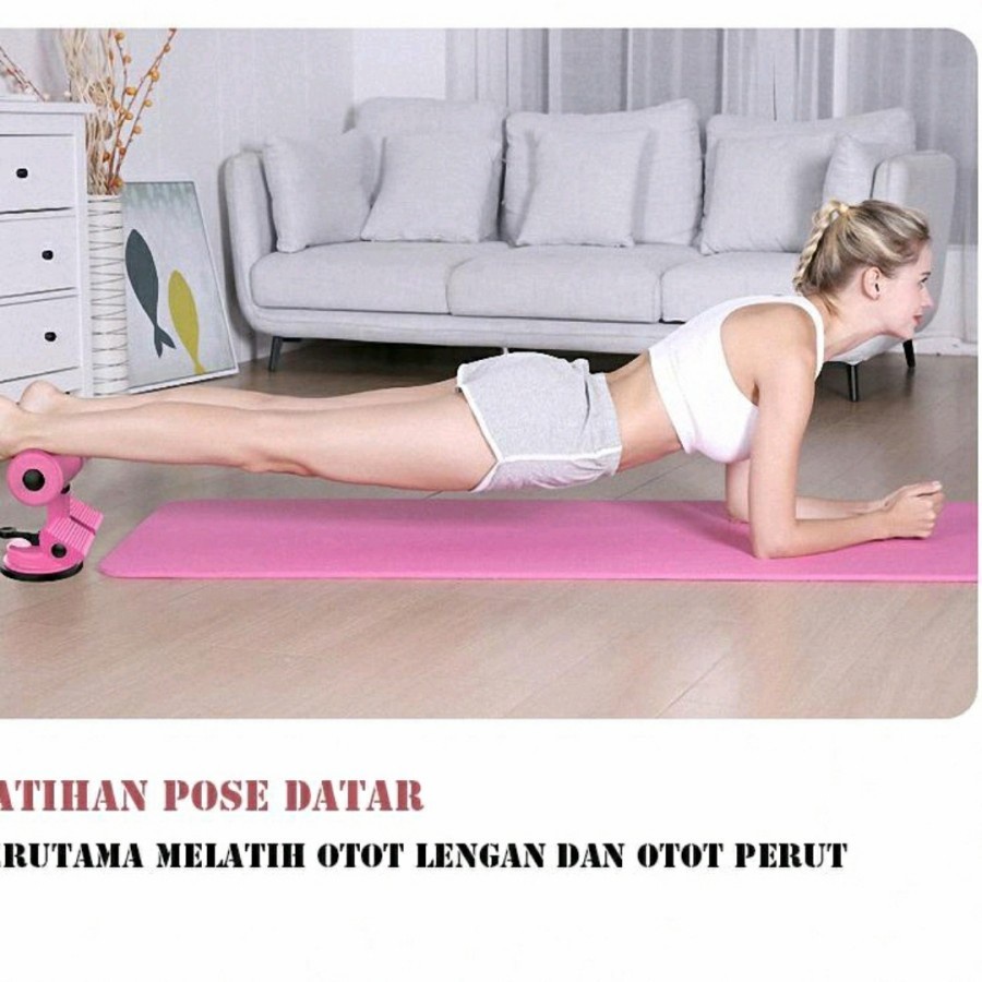 double sit Up stand alat bantu penahan sit up four gear setup