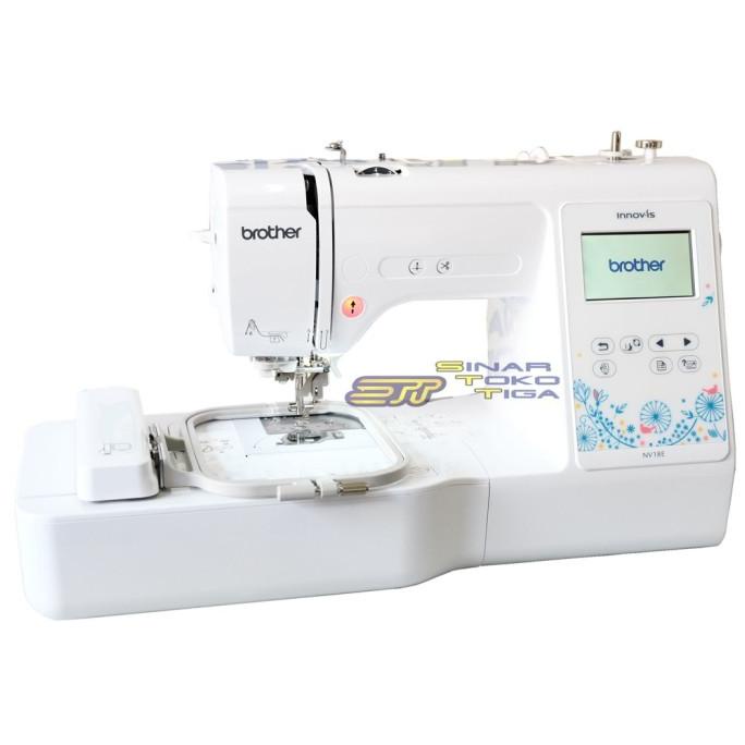 Brother Innovis Nv 18E Mesin Jahit Bordir Komputer Portable Otomatis