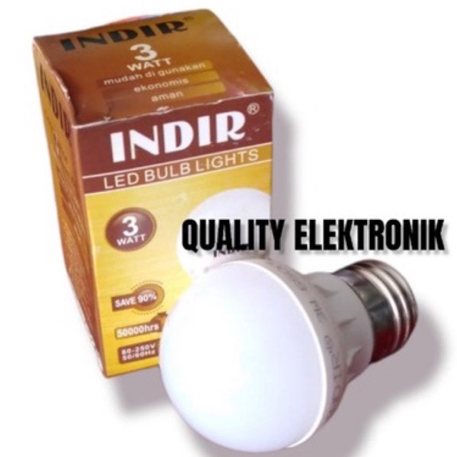 LAMPU LED BOHLAM AC 3 watt, 5 watt, 7 watt, 20 watt INDIR