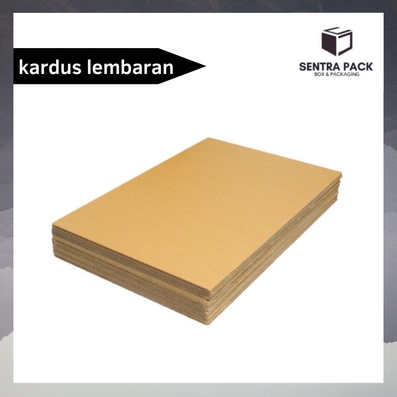 Jual Kardus Lembaran B Flute 45x80 Cm Layer/layerkarton/karton/sheet ...