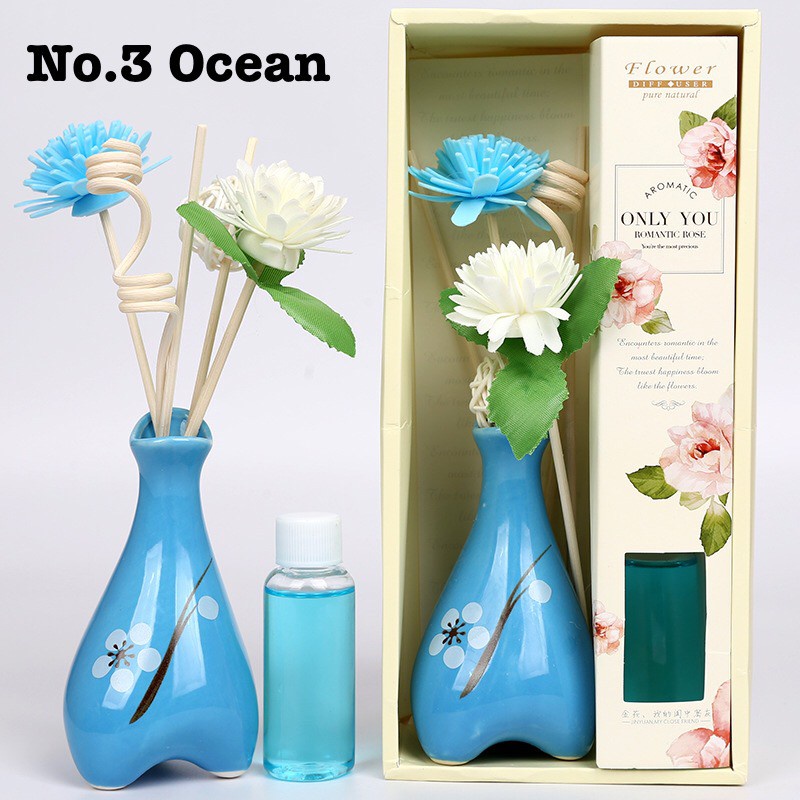 Reed Diffuser Pengarum Ruangan Stick Essence Oil Vas Bunga