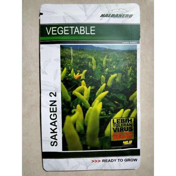 Benih Cabe Rawit SAKAGEN 2 Kemasan 10 Gram - Bibit Cabe SAKAGEN 2 - Crm  lestari shypoon Shypon sipo