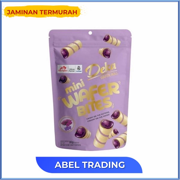 

DEKA WAFER ROLL MINI BITES UBE 80g